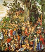 Albrecht Durer Martyrdom of the Ten Thousand painting